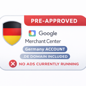 Germany Google Merchant Center Account